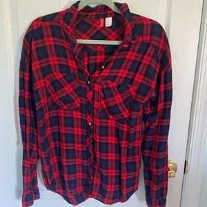 H&M Button Up Flannel